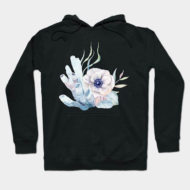 Marine life Hoodie by Cleopsys